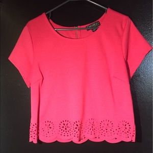 Pink Forever 21 crop top